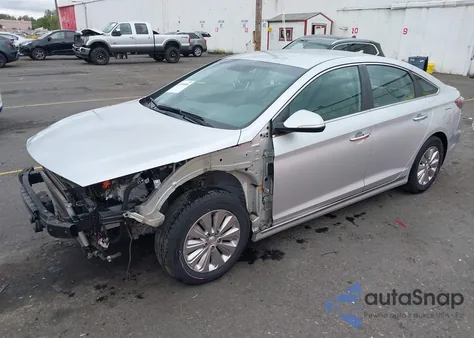 2016 Hyundai Sonata Hybrid Se из США, поврежденный, VIN KMHE24L11GA013450